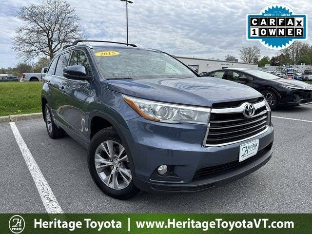 2015 Toyota Highlander XLE — SUV — 107,015 mi — Burlington, VT