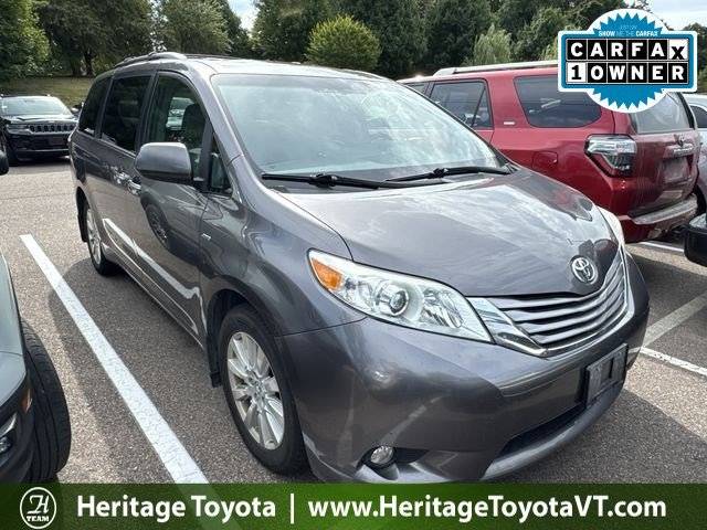 2017 Toyota Sienna XLE Premium — Minivan — 132,815 mi — Burlington, VT