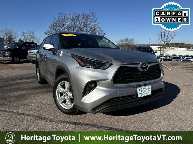2022 Toyota Highlander LE — SUV — 29,573 mi — Burlington, VT