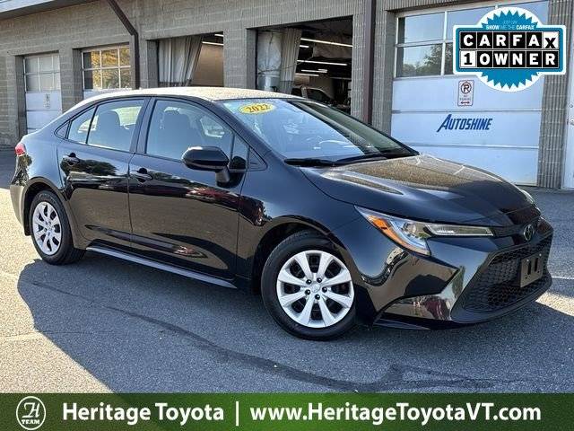 2022 Toyota Corolla LE — Sedan — 40,127 mi — Burlington, VT