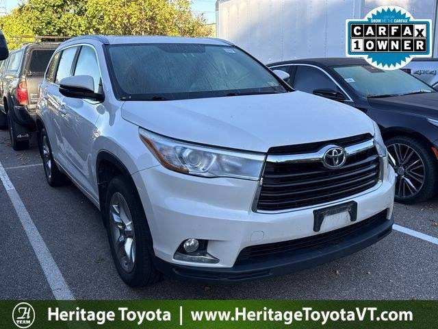 2016 Toyota Highlander Limited — SUV — 108,272 mi — Burlington, VT