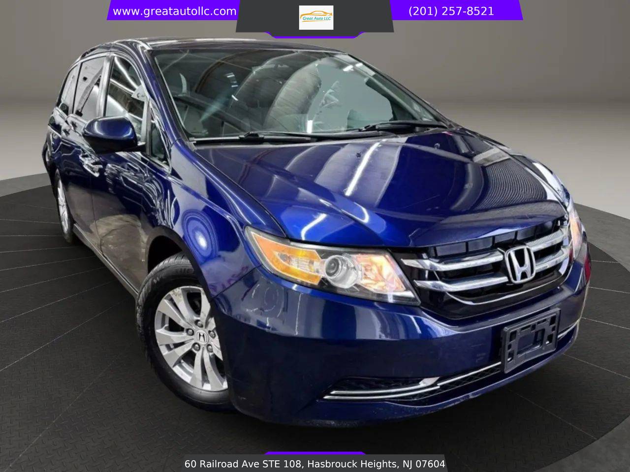 2016 Honda Odyssey SE — Minivan — 122,203 mi — Hasbrouk Heights, NJ