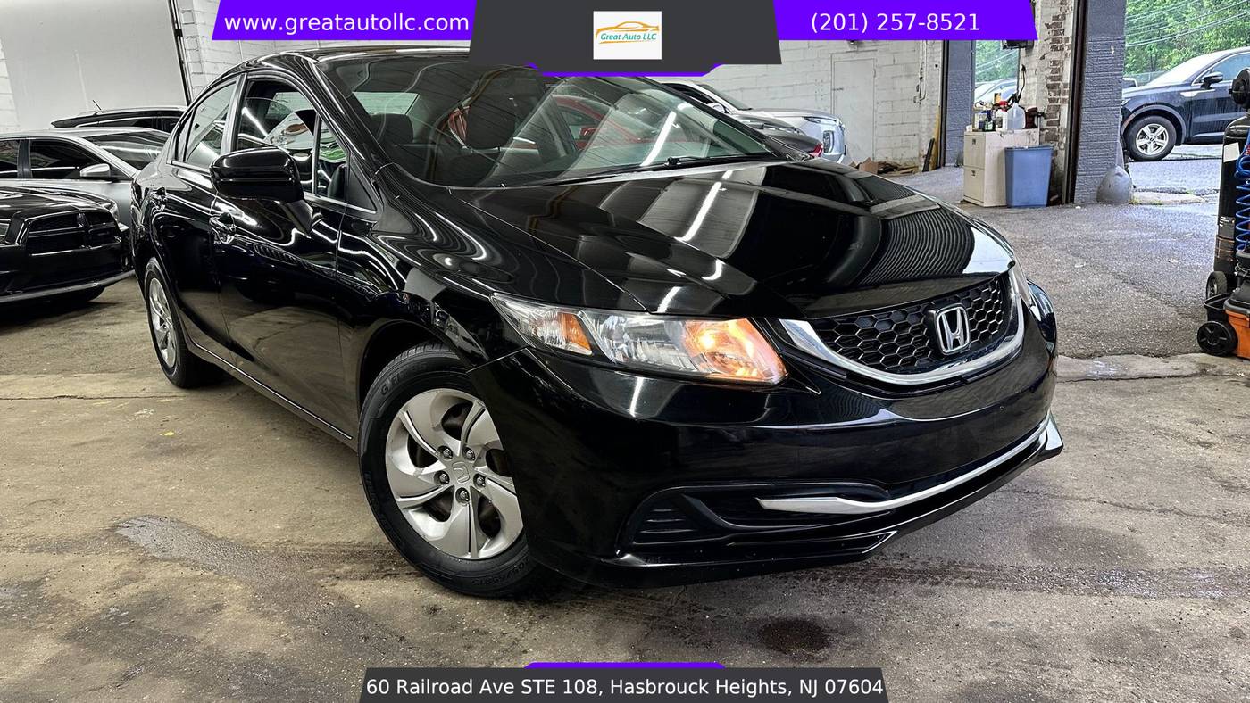 2015 Honda Civic LX — Sedan — 156,988 mi — Hasbrouk Heights, NJ
