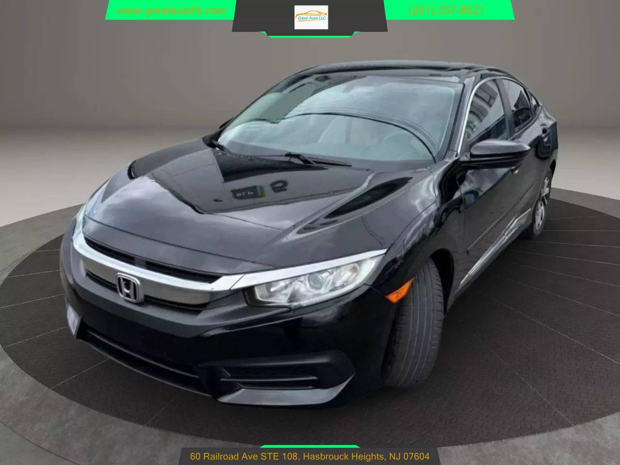 2017 Honda Civic EX — Sedan — 71,675 mi — Hasbrouk Heights, NJ