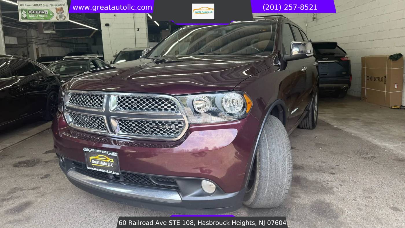 2012 Dodge Durango Citadel — SUV — 141,920 mi — Hasbrouk Heights, NJ