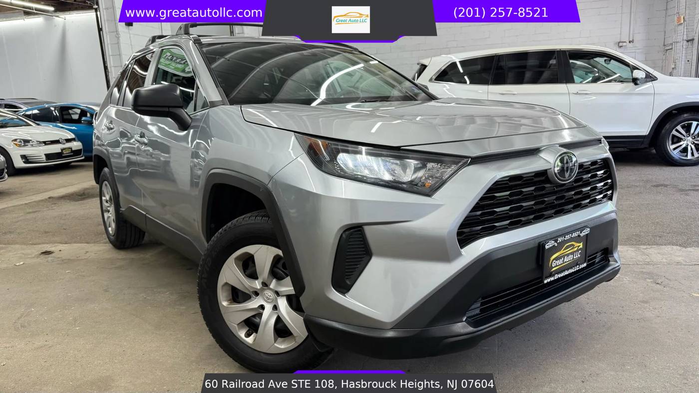 2019 Toyota RAV4 LE — SUV — 74,185 mi — Hasbrouk Heights, NJ