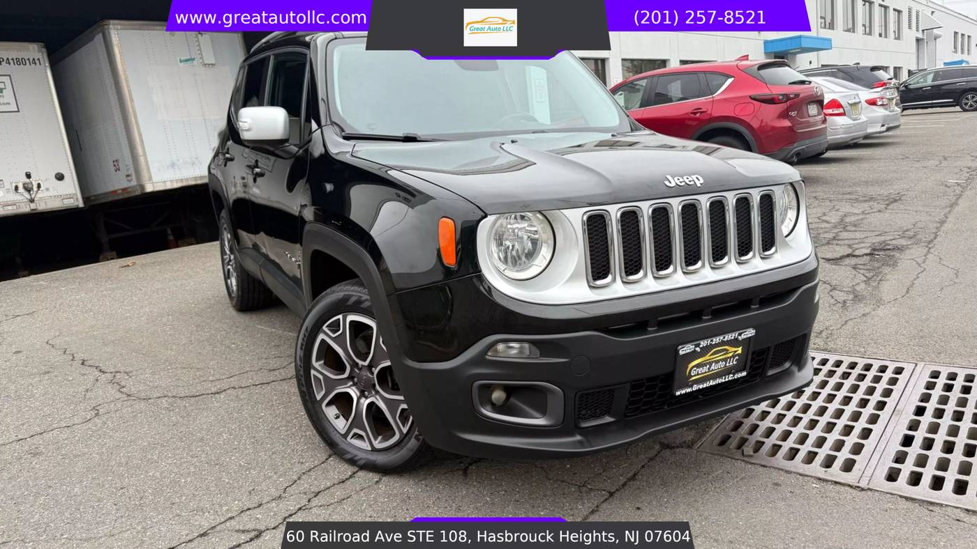 2015 Jeep Renegade Limited — SUV — 147,483 mi — Hasbrouk Heights, NJ