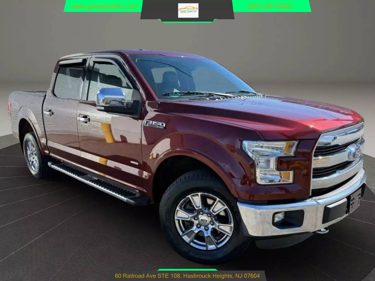 2015 Ford F-150 Lariat — Pickup Truck — 142,133 mi — Hasbrouk Heights, NJ