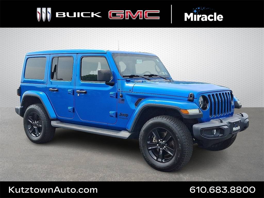 2021 Jeep Wrangler Sahara Altitude — SUV — 50,308 mi — Fleetwood, PA