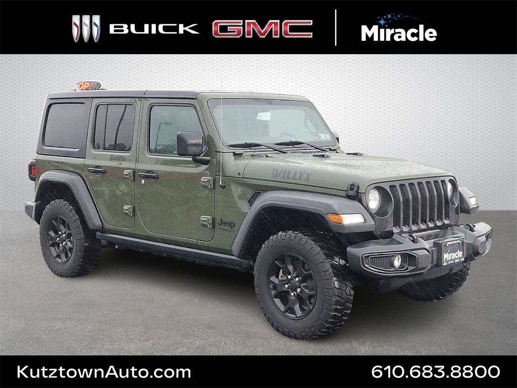 2021 Jeep Wrangler Willys Sport — SUV — 36,466 mi — Fleetwood, PA