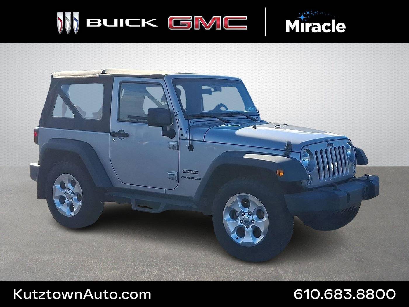 2015 Jeep Wrangler Sport — SUV — 69,726 mi — Fleetwood, PA