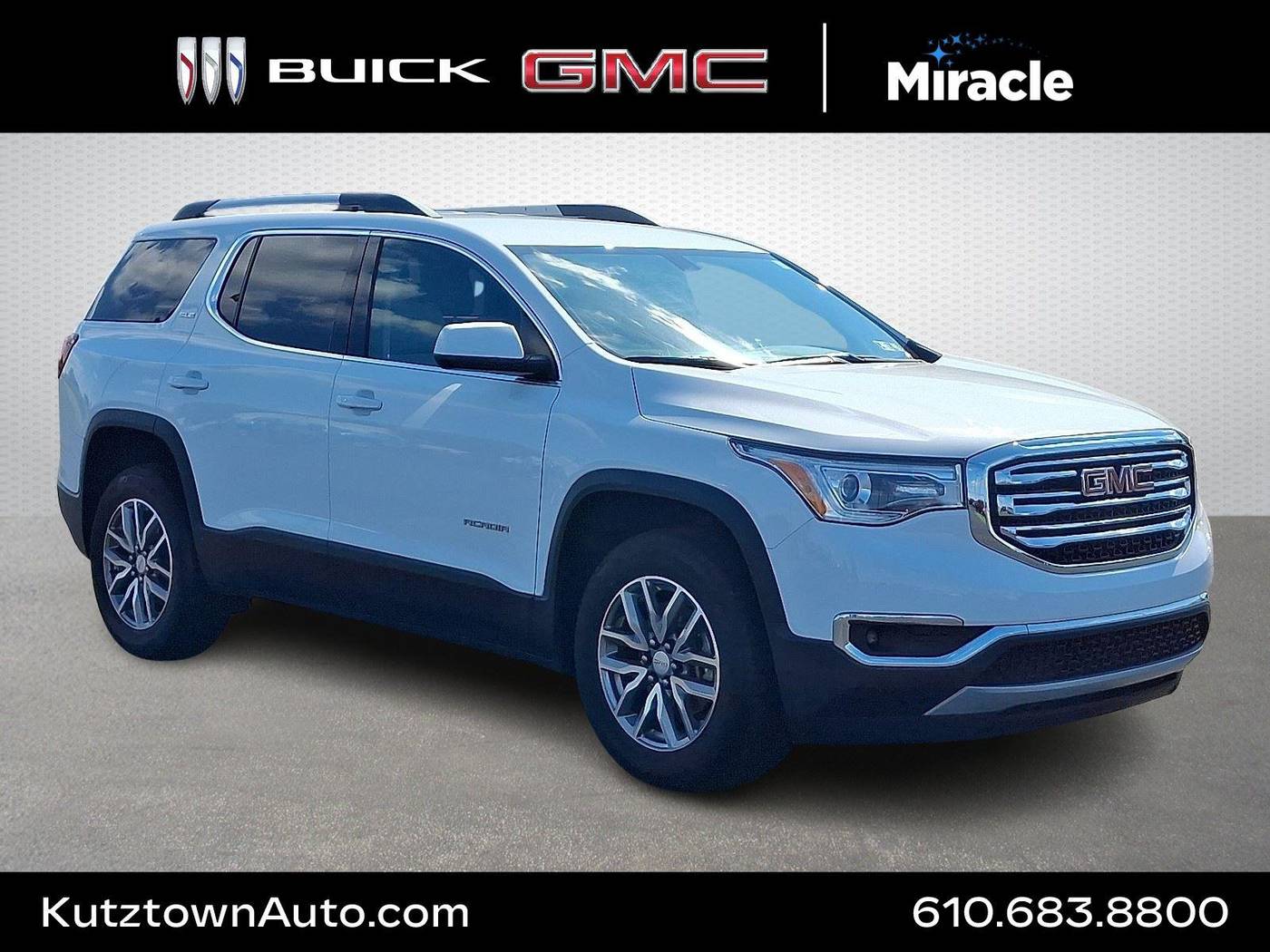 2018 GMC Acadia SLE — SUV — 71,041 mi — Fleetwood, PA