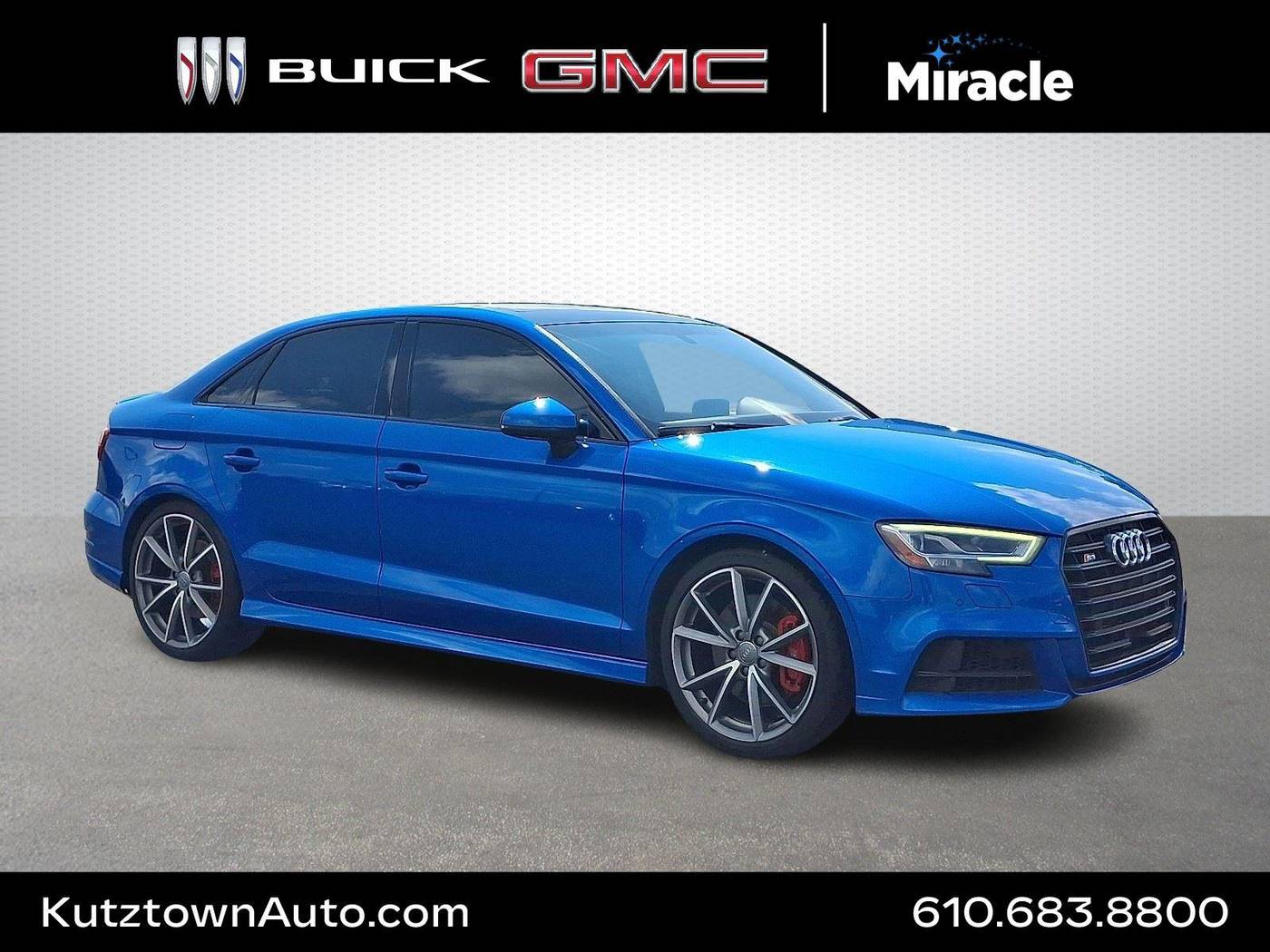 2018 Audi S3 Premium Plus — Sedan — 63,648 mi — Fleetwood, PA