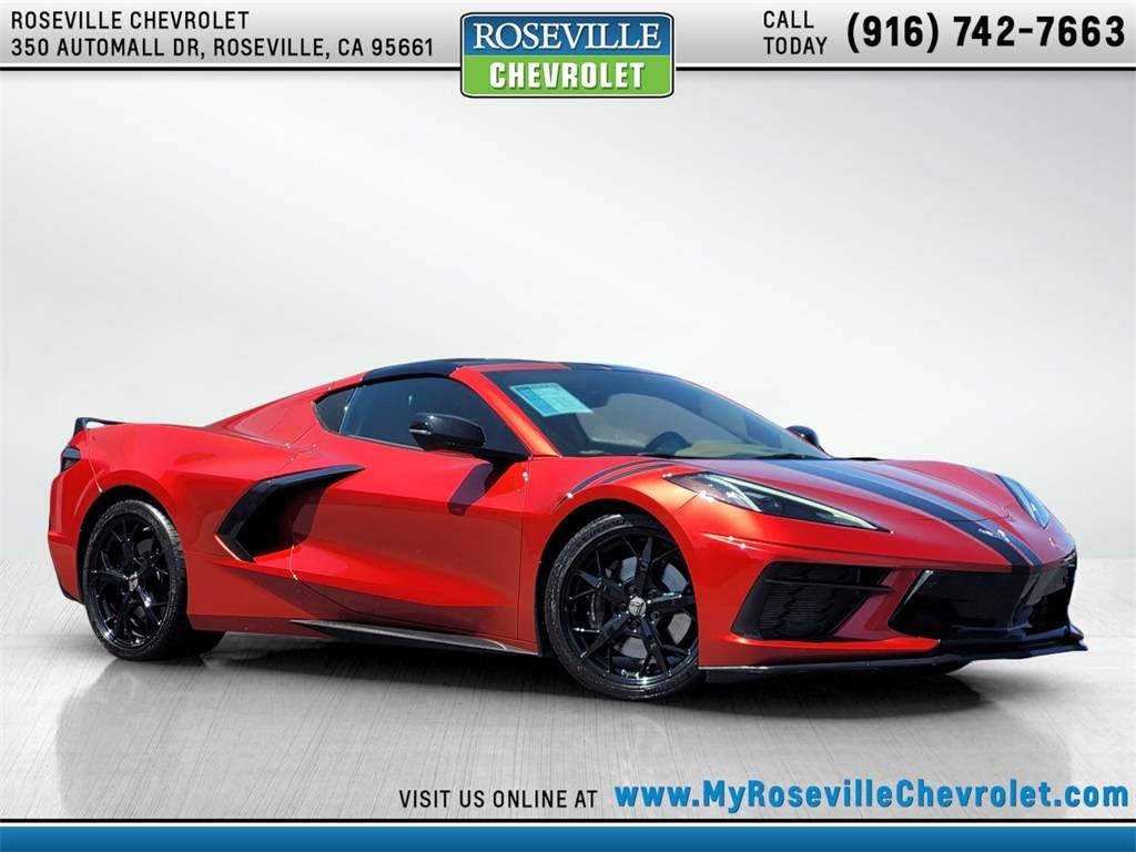 2021 Chevrolet Corvette 3LT — Coupe — 10,810 mi — Roseville, CA