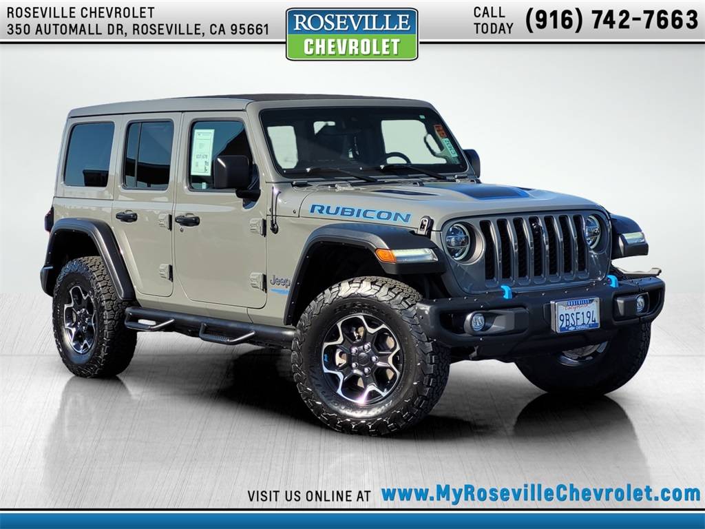 2022 Jeep Wrangler Rubicon 4xe — SUV — 53,723 mi — Roseville, CA