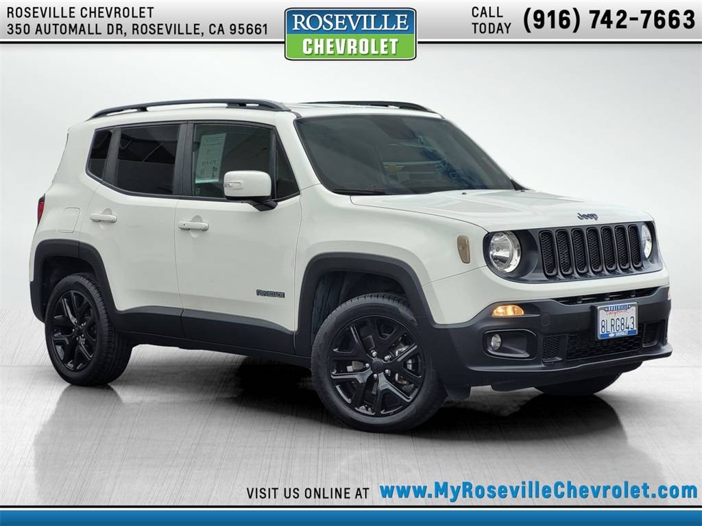 2018 Jeep Renegade Altitude — SUV — 34,009 mi — Roseville, CA