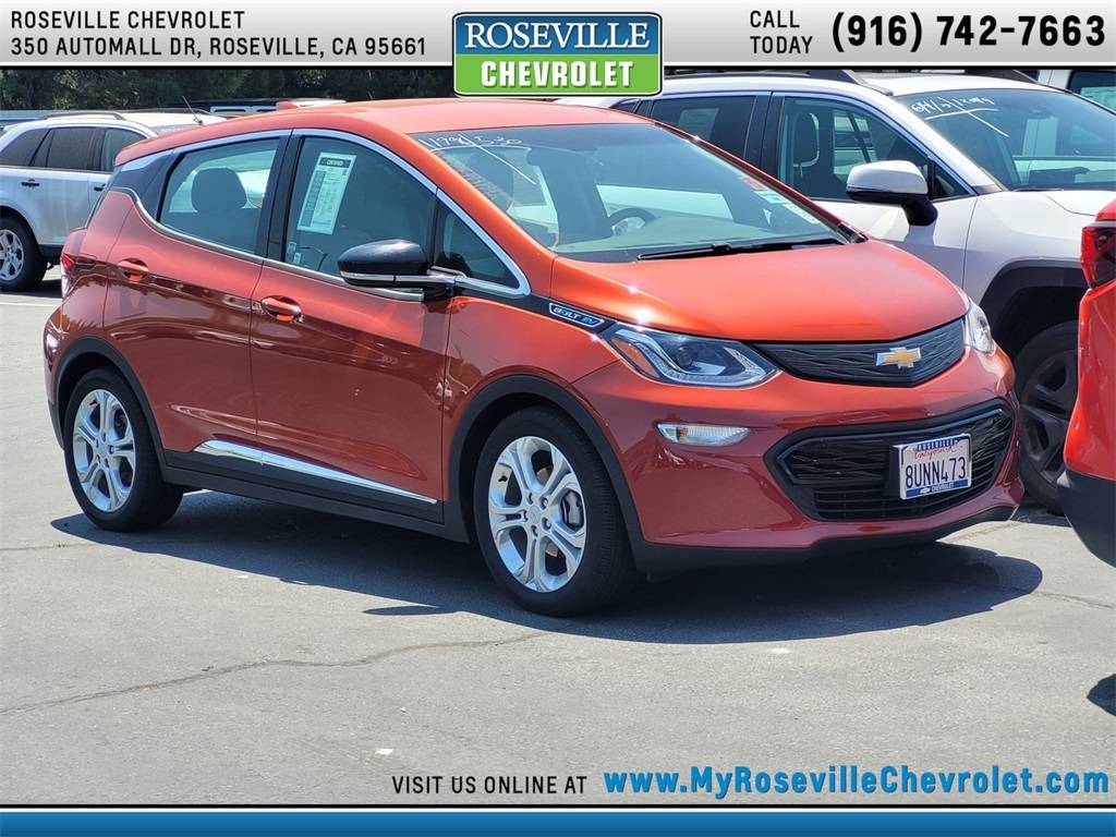 2020 Chevrolet Bolt EV LT — Hatchback — 12,008 mi — Roseville, CA