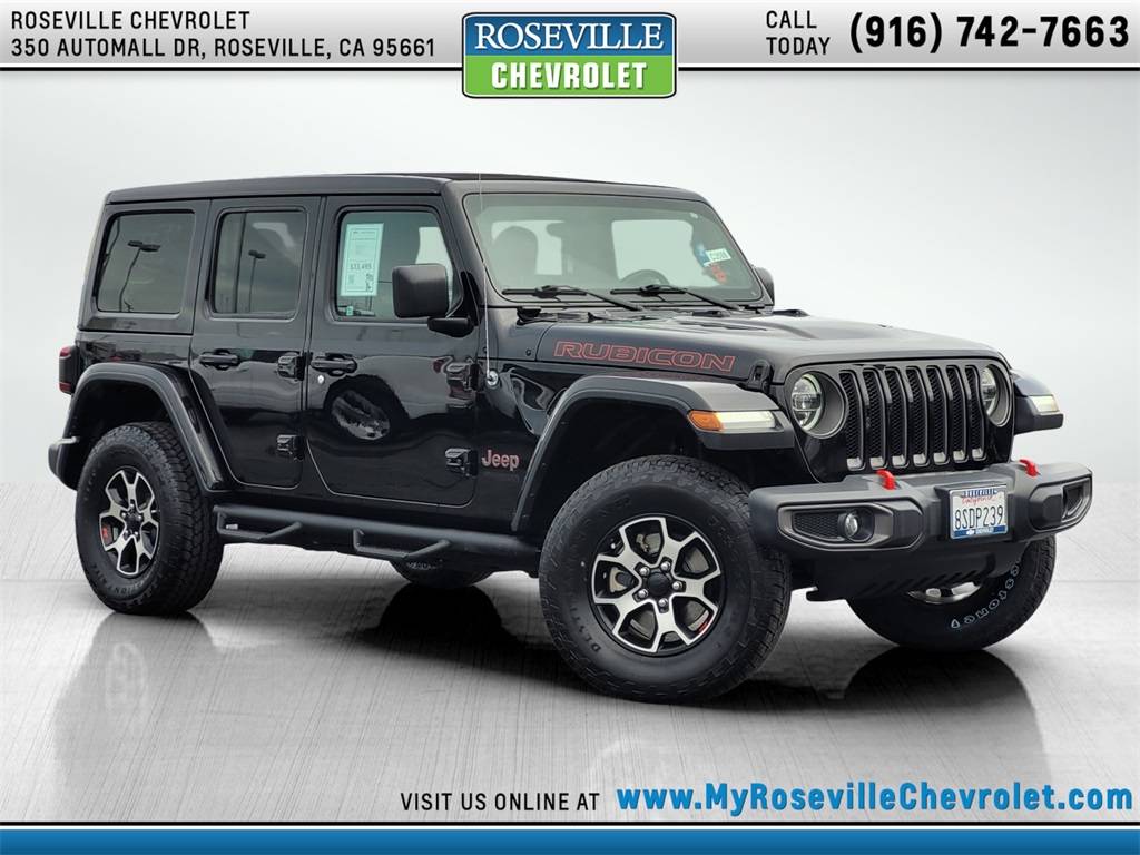 2020 Jeep Wrangler Rubicon — SUV — 95,716 mi — Roseville, CA