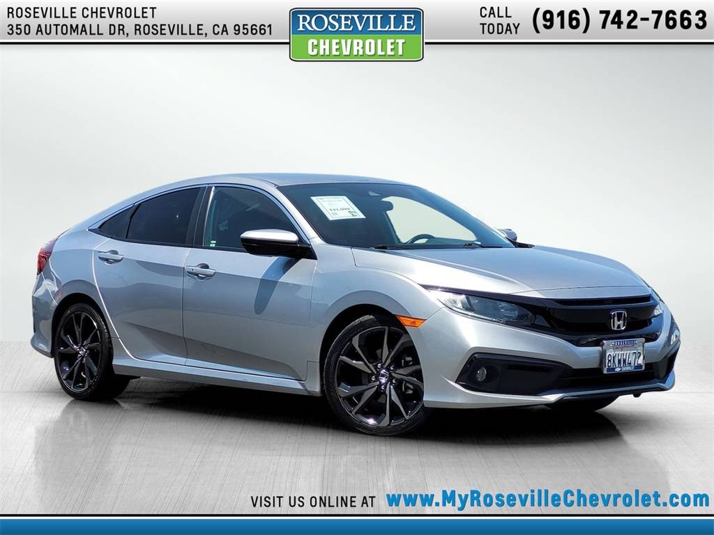 2019 Honda Civic Sport — Sedan — 67,087 mi — Roseville, CA