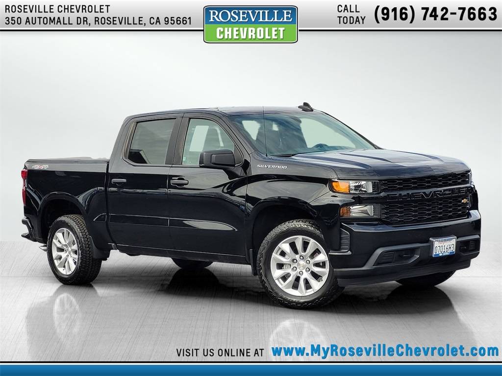 2021 Chevrolet Silverado 1500 Custom — Pickup Truck — 34,994 mi — Roseville, CA