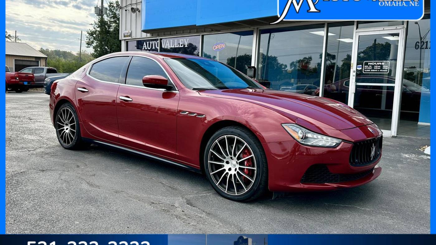 2017 Maserati Ghibli S Q4 — Sedan — 61,762 mi — Omaha, NE