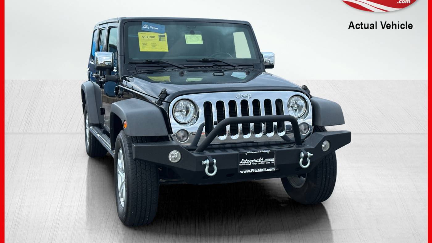 2017 Jeep Wrangler Sport — SUV — 89,642 mi — Hagerstown, MD
