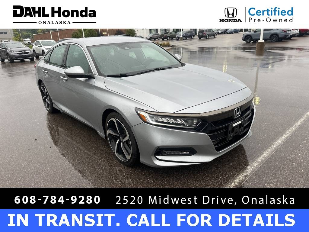 2018 Honda Accord Sport — Sedan — 45,141 mi — Onalaska, WI