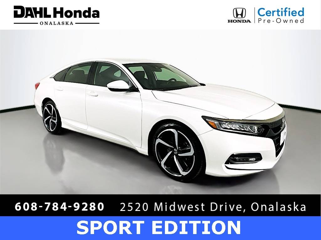 2019 Honda Accord Sport — Sedan — 67,268 mi — Onalaska, WI
