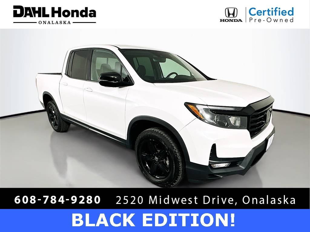 2022 Honda Ridgeline Black Edition — Pickup Truck — 19,070 mi — Onalaska, WI