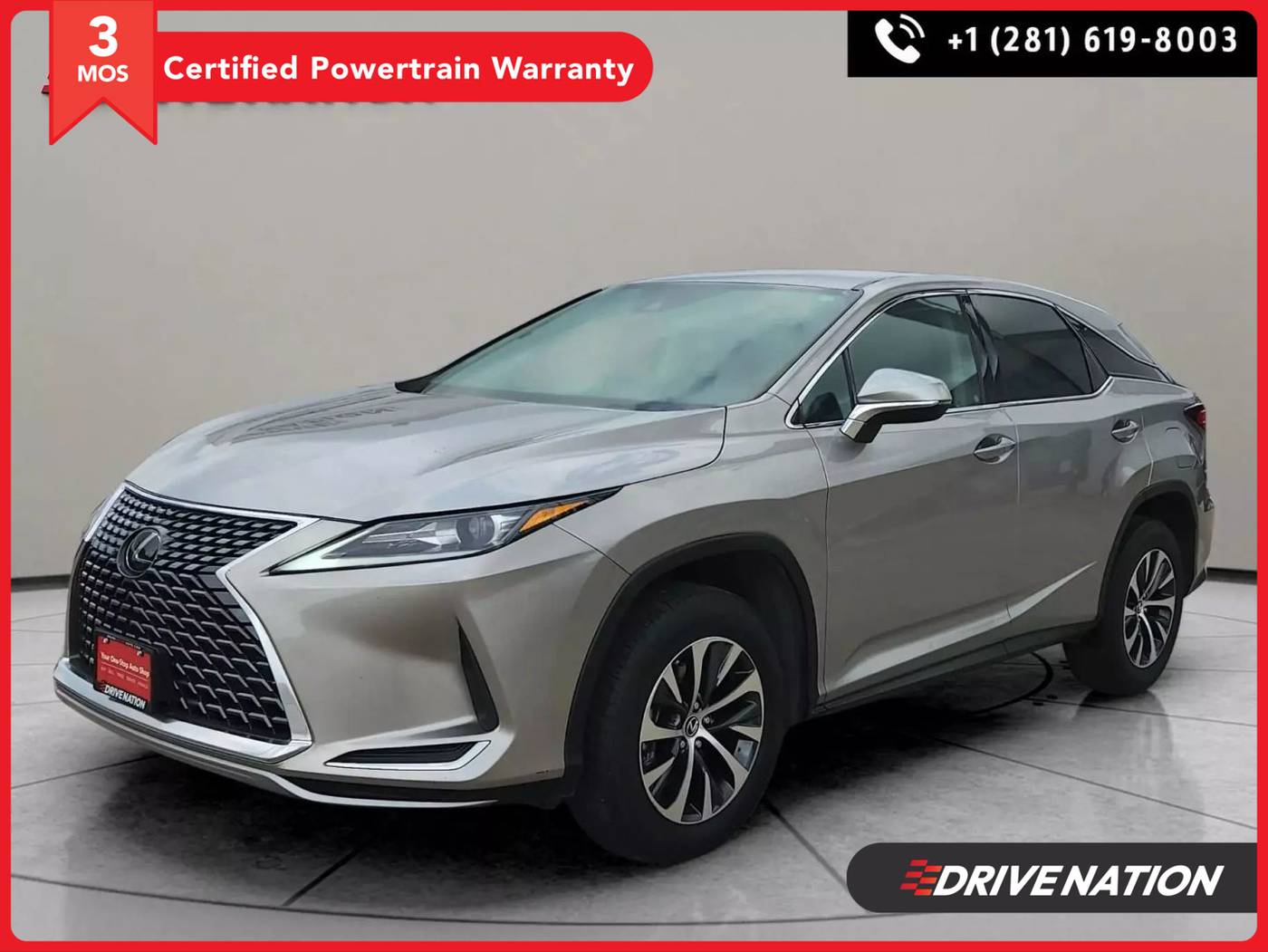 2022 Lexus RX RX 350 — SUV — 51,448 mi — Houston, TX