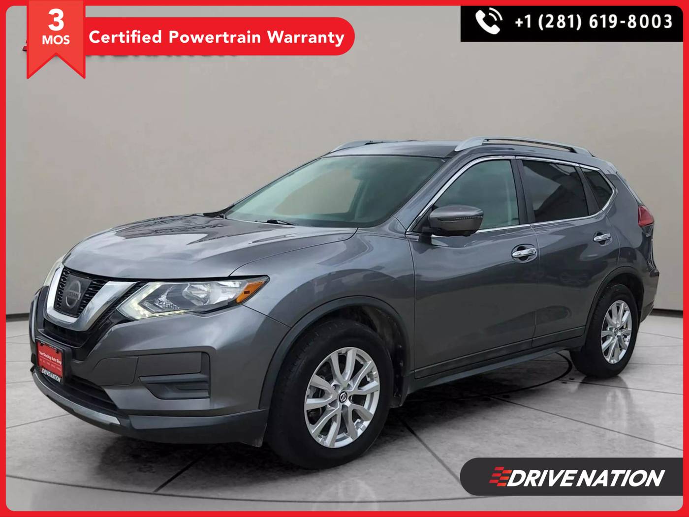 2017 Nissan Rogue SV — SUV — 78,408 mi — Houston, TX