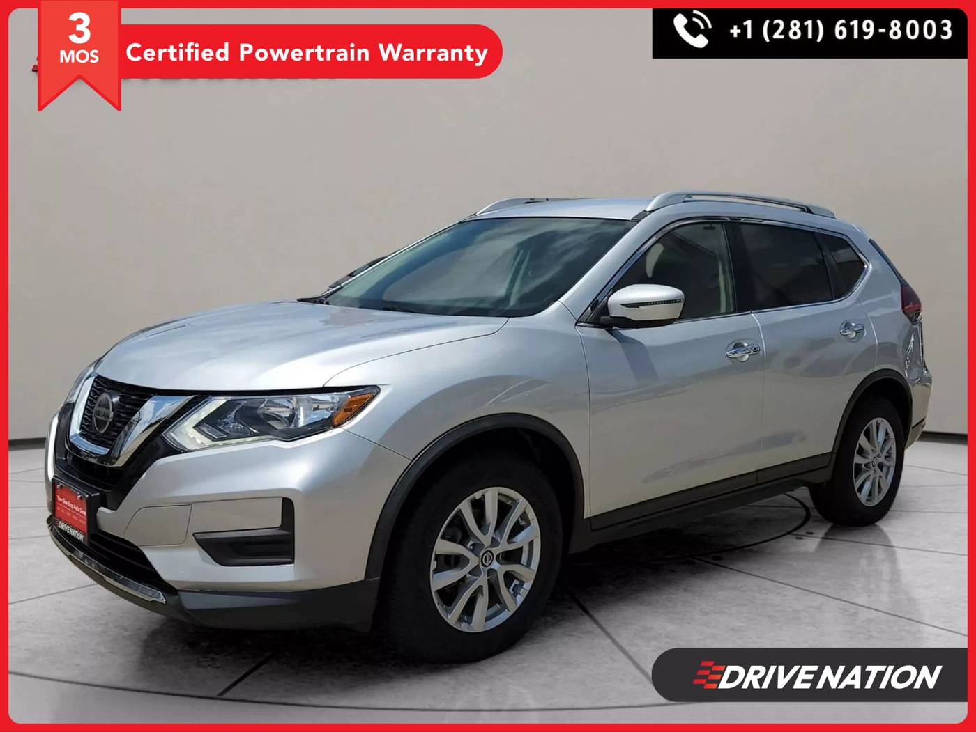 2018 Nissan Rogue SV — SUV — 118,486 mi — Houston, TX