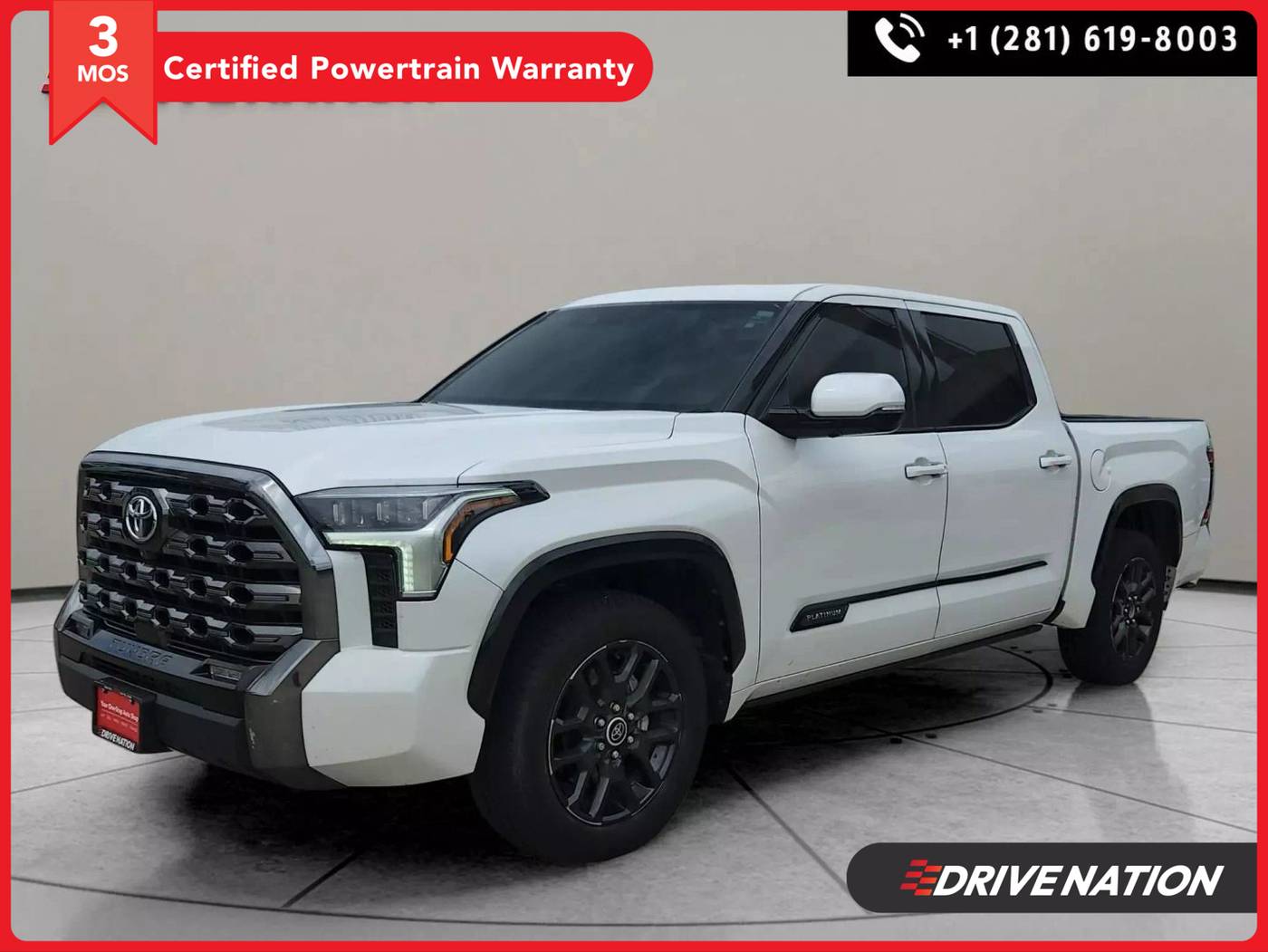 2022 Toyota Tundra Platinum — Pickup Truck — 111,984 mi — Houston, TX