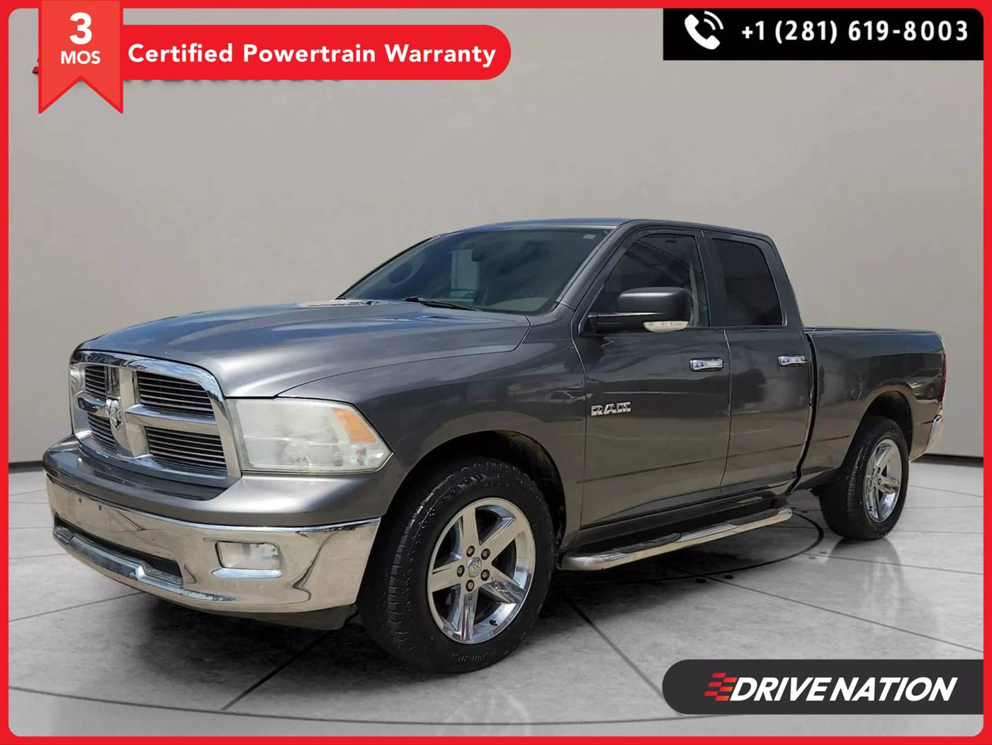 2010 Dodge Ram 1500 SLT — Pickup Truck — 128,577 mi — Houston, TX