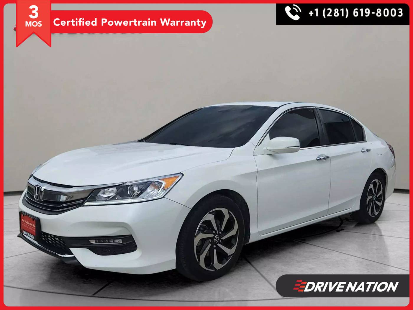 2016 Honda Accord EX-L — Sedan — 103,963 mi — Houston, TX