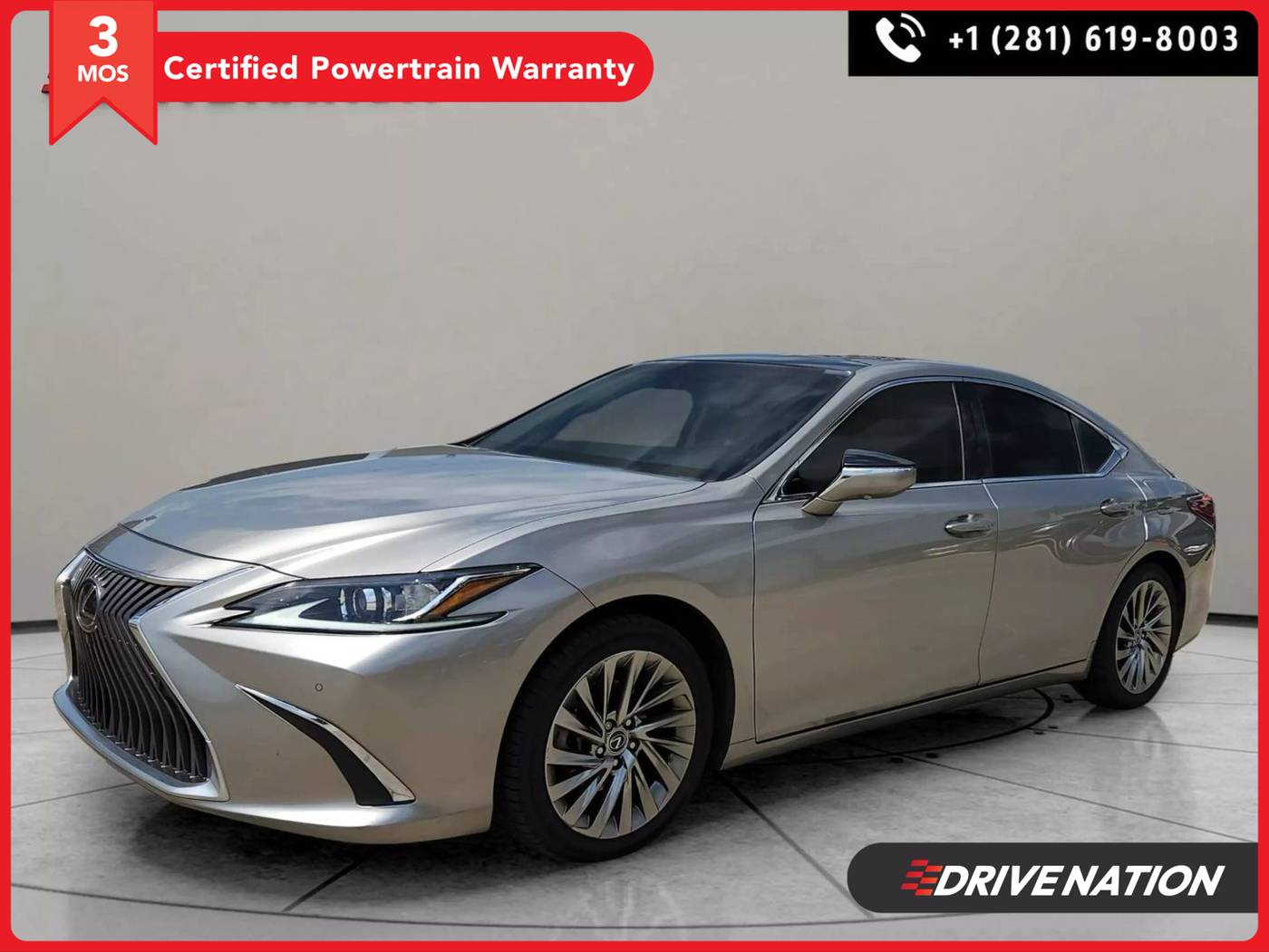 2019 Lexus ES ES 350 Ultra Luxury — Sedan — 73,815 mi — Houston, TX