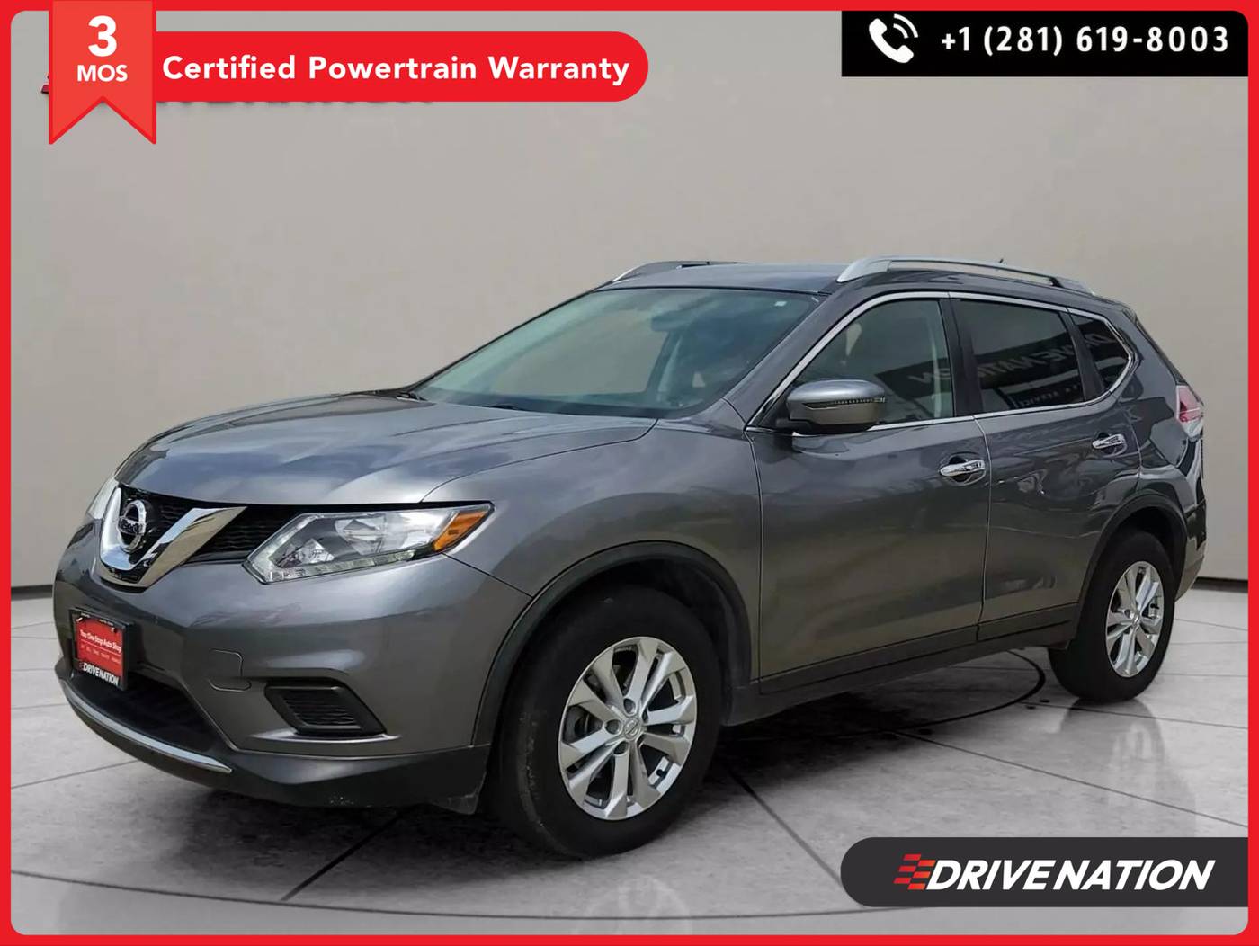 2016 Nissan Rogue SV — SUV — 38,121 mi — Houston, TX