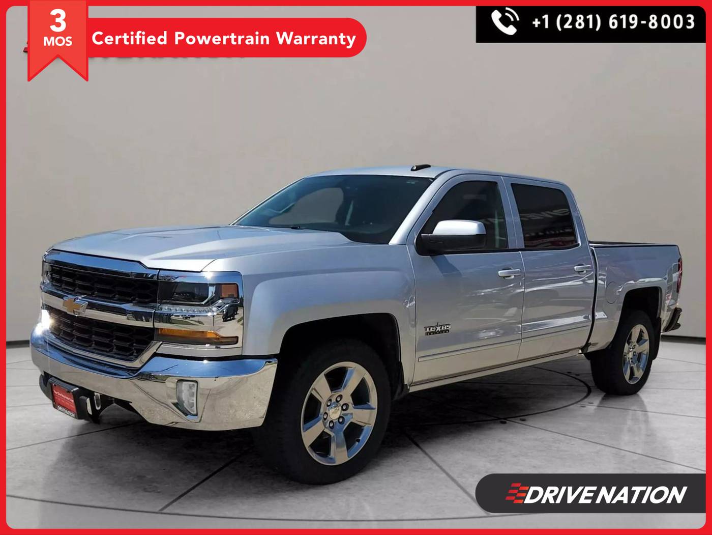 2018 Chevrolet Silverado 1500 LT — Pickup Truck — 116,190 mi — Houston, TX