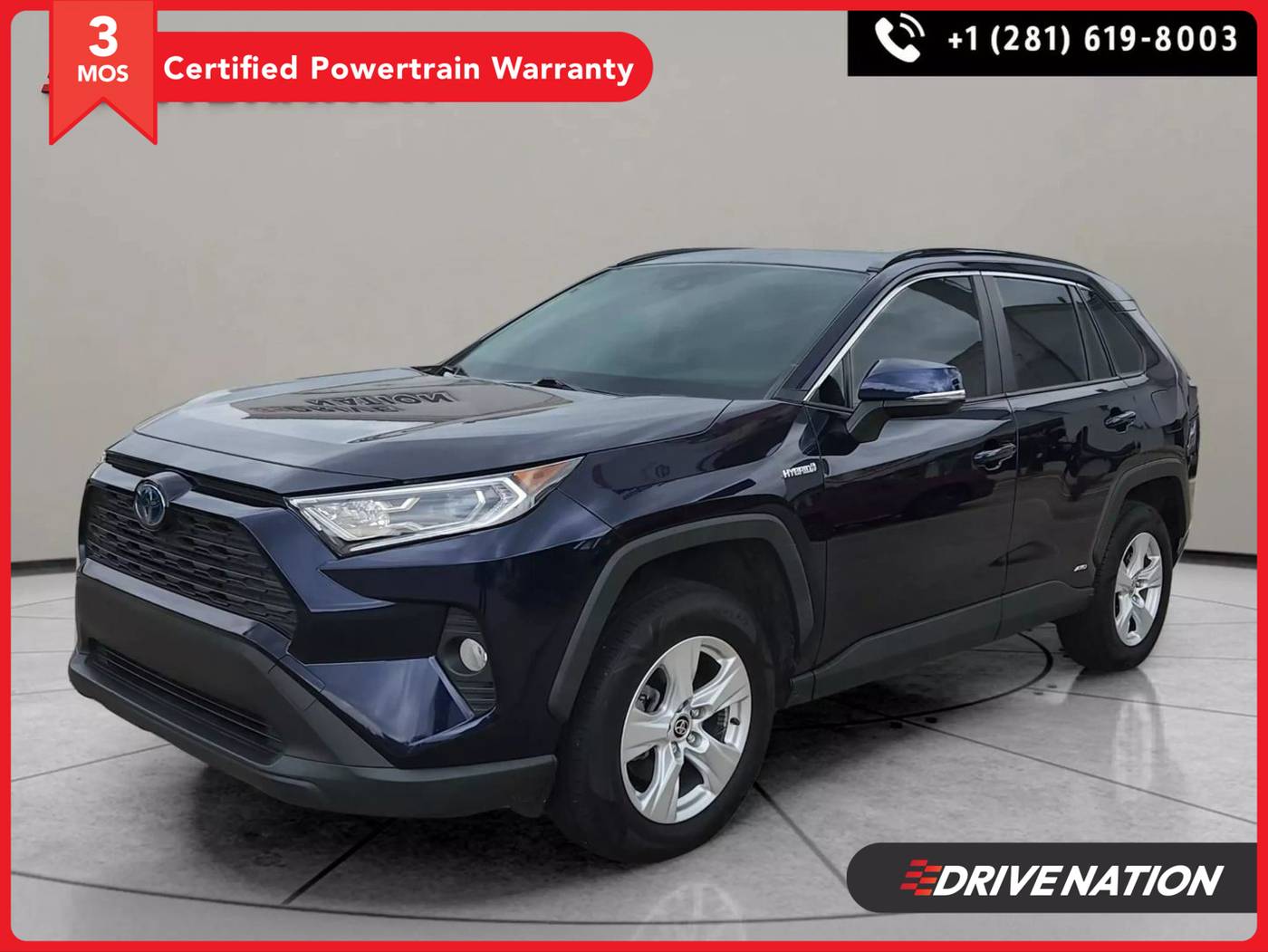 2021 Toyota RAV4 Hybrid XLE — SUV — 54,227 mi — Houston, TX