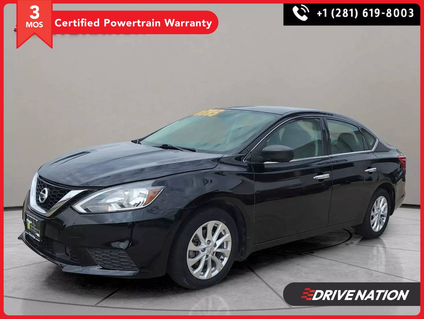 2019 Nissan Sentra S — Sedan — 91,117 mi — Houston, TX
