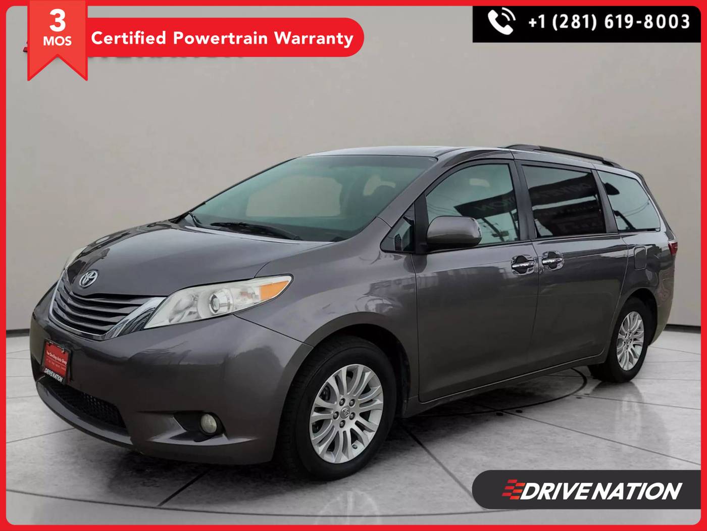 2017 Toyota Sienna XLE — Minivan — 111,354 mi — Houston, TX