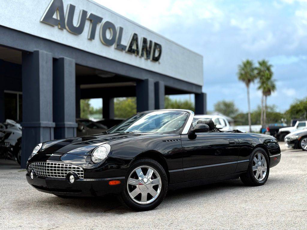 2002 Ford Thunderbird Deluxe — Convertible — 36,767 mi — Jacksonville, FL