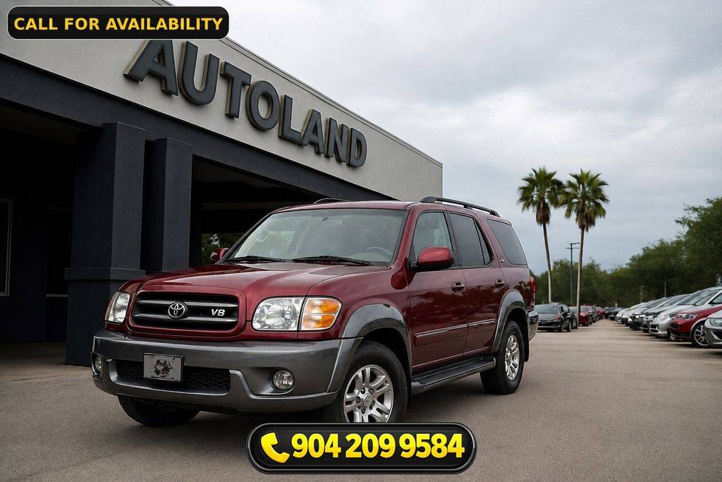 2004 Toyota Sequoia SR5 — SUV — 288,727 mi — Jacksonville, FL