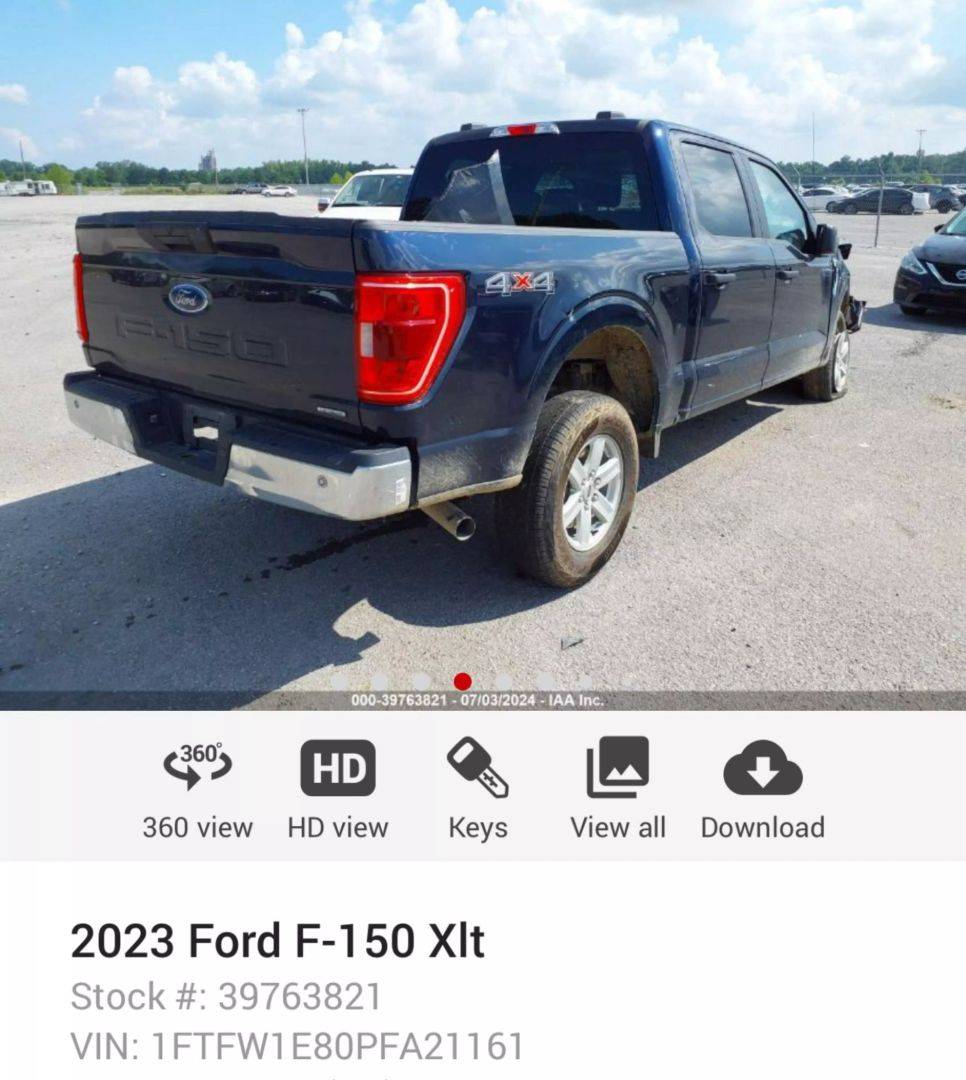 2023 Ford F-150 XLT — Pickup Truck — 4,000 mi — Jacksonville, FL