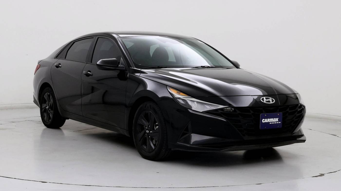 2022 Hyundai Elantra Hybrid Blue — Sedan — 26,942 mi — College Station, TX
