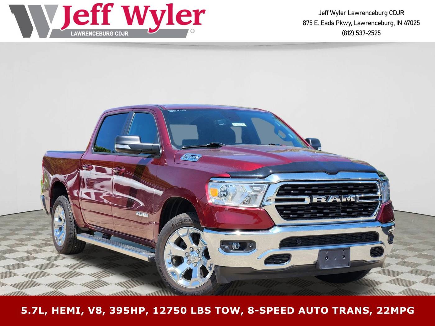2022 Ram 1500 Big Horn — Pickup Truck — 43,897 mi — Lawrenceburg, IN