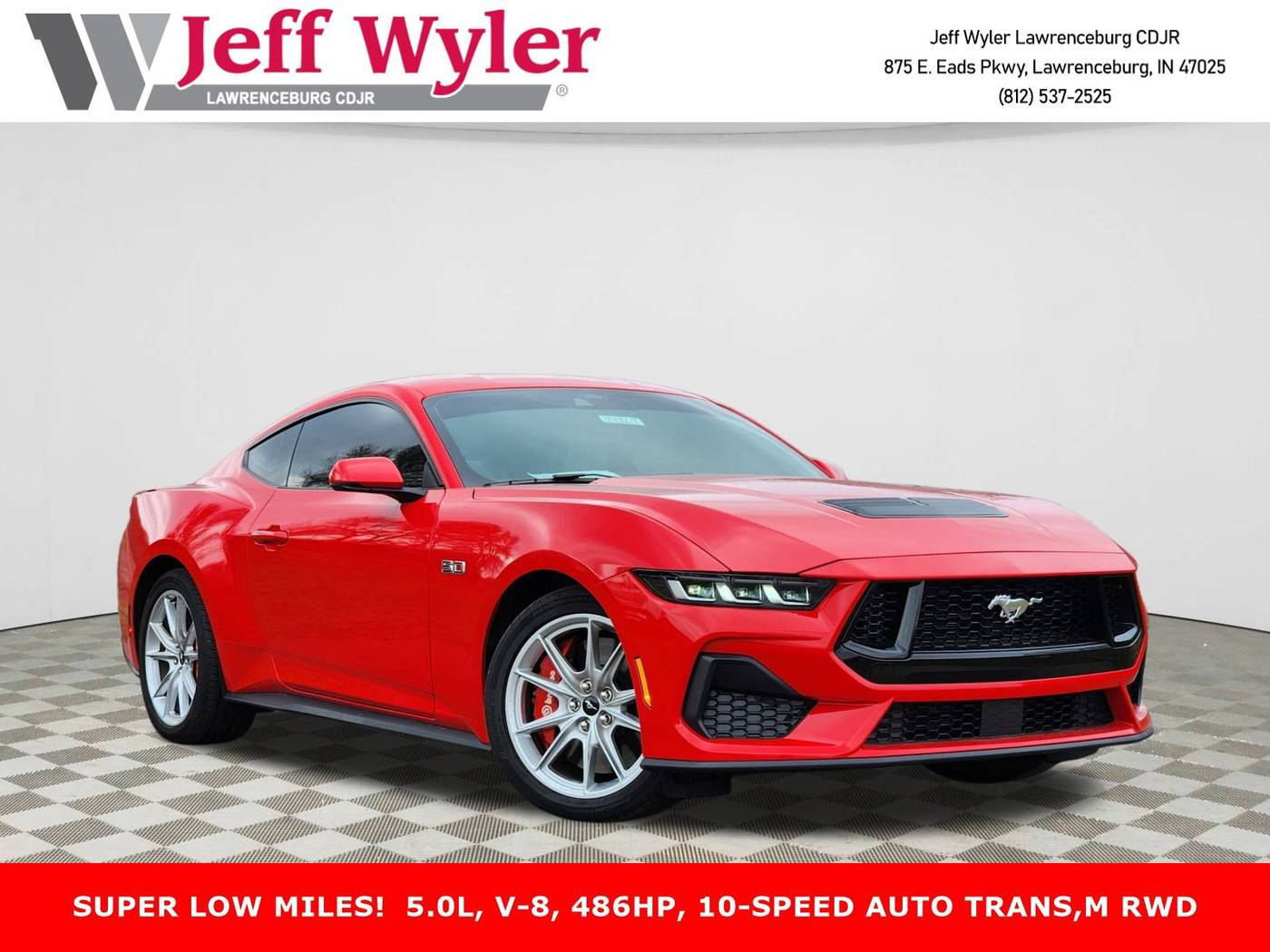2024 Ford Mustang GT Premium — Coupe — 4,724 mi — Lawrenceburg, IN