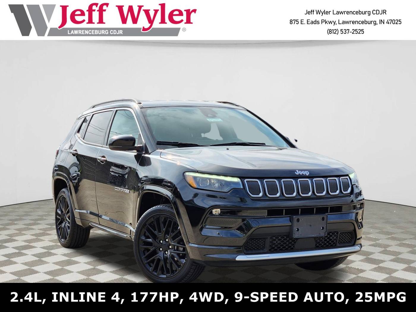 2022 Jeep Compass Limited — SUV — 59,122 mi — Lawrenceburg, IN