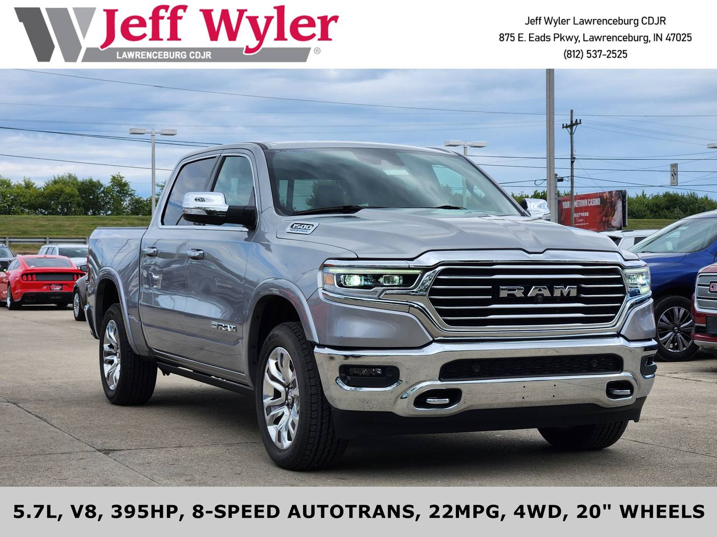 2022 Ram 1500 Longhorn — Pickup Truck — 52,274 mi — Lawrenceburg, IN