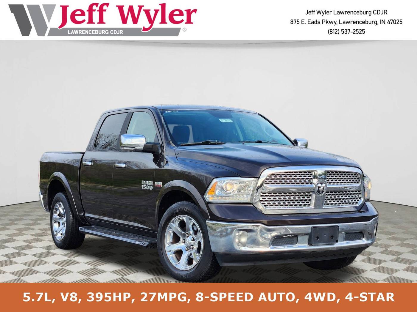 2017 Ram 1500 Laramie — Pickup Truck — 111,280 mi — Lawrenceburg, IN